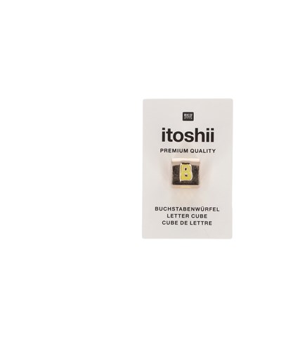 Rico Ponii Beads Character  cube B - Gold