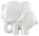 Milward Button Elephant White 13mm (4 pieces)-2