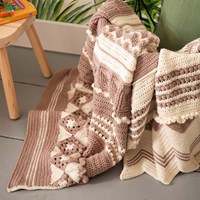 Baby Dream Blanket 4.0 Crochet Kit 10 Glass & Jade Gravel Crib Blanket
