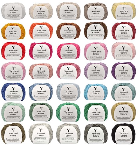 Yarn and Colors Baby Fabulous All Colors Yarn Pack