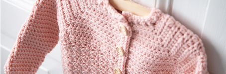 4+ adorable, handmade baby cardigans to keep your little one warm