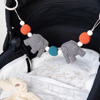 Elephant Stroller Spanner – Go Handmade Sensory Kit Crochet Kit-3