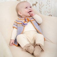 Summer Baby Cardigan Crochet Kit