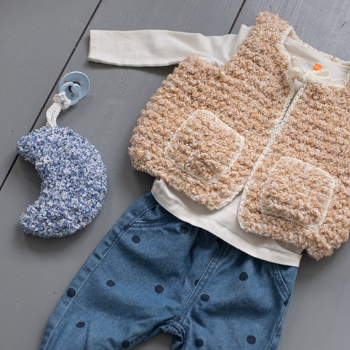 Knitting Pattern Hugg Kids Vest-3