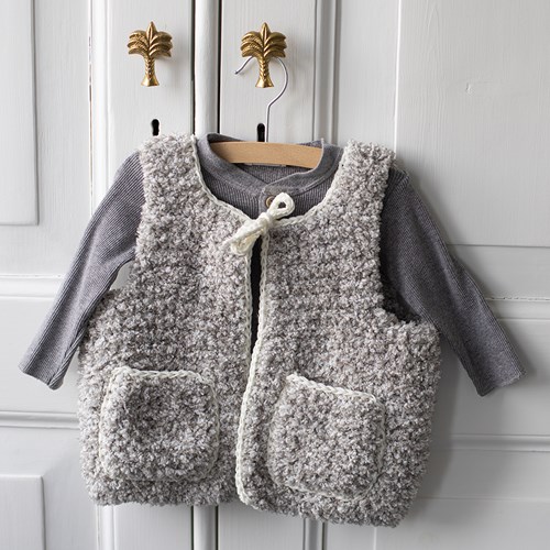 Knitting Pattern Hugg Kids Vest-2