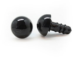 Safety Eyes Black 4mm per pair