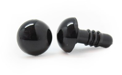 Safety Eyes Black 10mm per pair