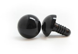 Safety Eyes Black 15mm per pair