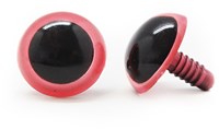 Plastic safety eyes basic 007 Pink  21mm