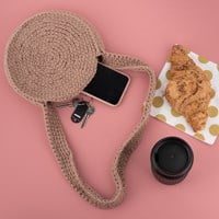 Yarn and Colors Basket Bag Crochet Kit 009 Limestone-3