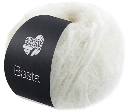 Lana Grossa Basta 001 Raw white