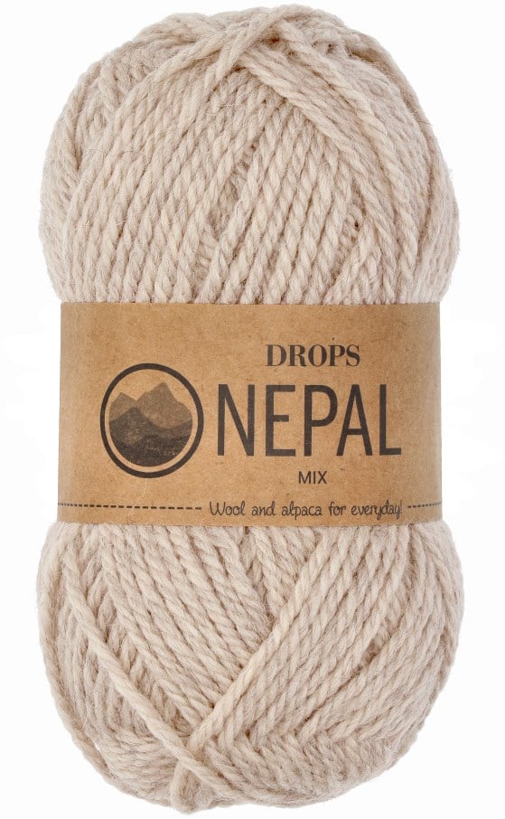 Drops Nepal Mix 206 Light Beige