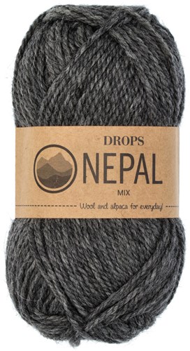 Drops Nepal Mix 506 Dark Grey