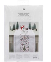 Rico Star Wreath Table Runner Embroidery Kit-3