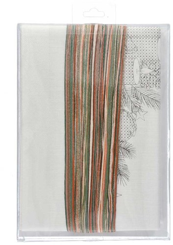 Rico Candles Tablecloth Embroidery Kit-2