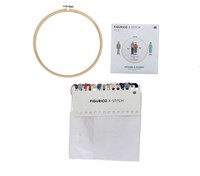 Rico Figurico Grandma & Grandpa Embroidery Kit-2