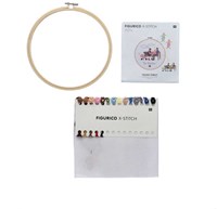 Rico Figurico Young Family Embroidery Kit-2