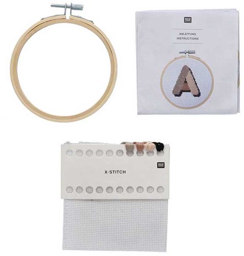 Rico Mini Kit Alphabet Embroidery Kit-2