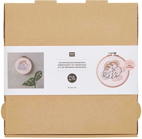 Rico Monstera Embroidery Kit-3
