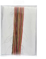 Rico Rosehip Table Runner Embroidery Kit-2