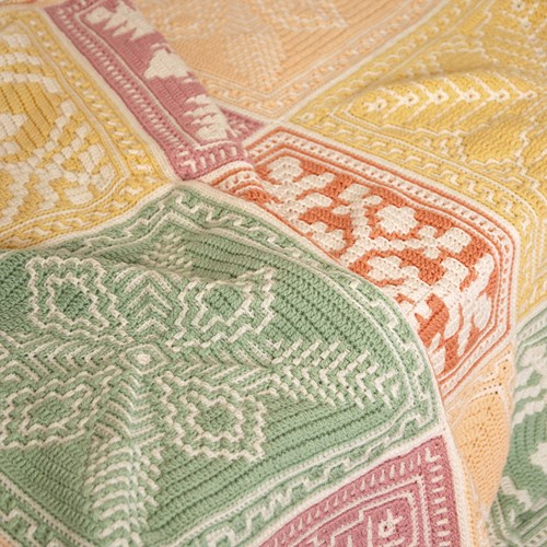 Floral CAL Blanket Astrantia Yarn kit - No pattern included-3