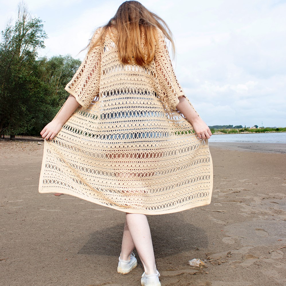 Crochet kimono on sale cardigan pattern