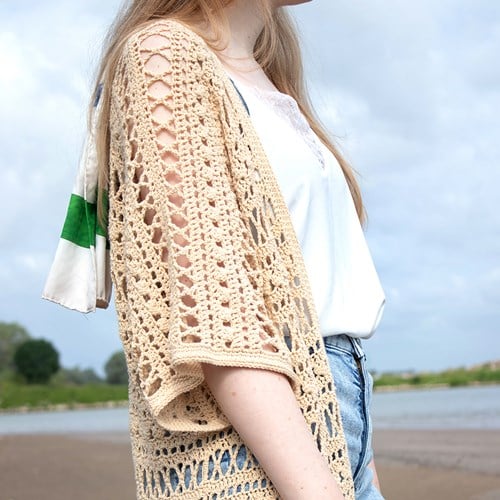 Crochet Pattern Hugs and Kisses Kimono-2
