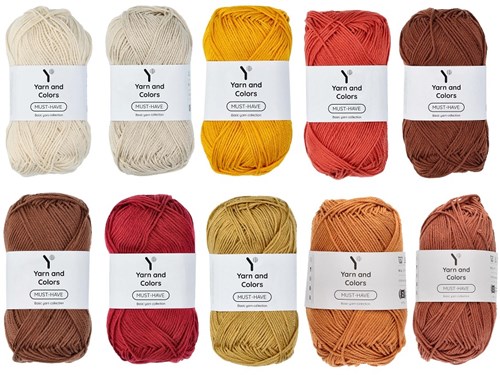 Yarn and Colors Must-have Color Pack 020 Belgium