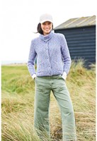 Stylecraft knitting pattern Bella Bella Round neck Jackets (2 designs)