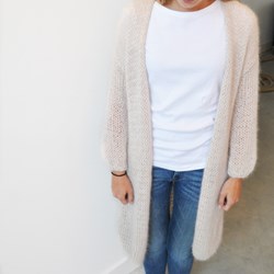 Bernadette Long Cardigan Knit Kit