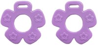 Durable Teether Flower 183 Purple
