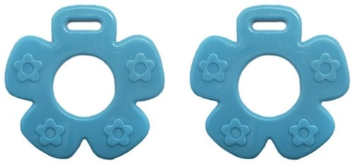 Durable Teether Flower 298 Blue