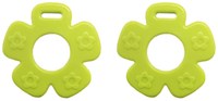 Durable Teether Flower 547 Light Green