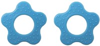 Durable Teether Flower With Studs 298 Blue