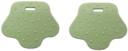Durable Teether Animal Paw 369 Pastel Green
