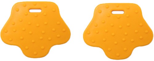 Durable Teether Animal Paw 692 Light Orange