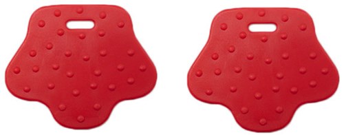 Durable Teether Animal Paw 752 Red