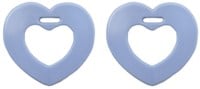 Durable Teether Heart 259 Blue