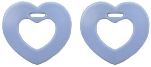 Durable Teether Heart 259 Blue