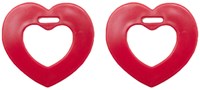 Durable Teether Heart 722 Red