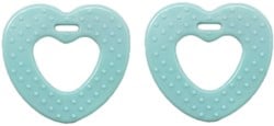 Durable Teether Heart With Studs