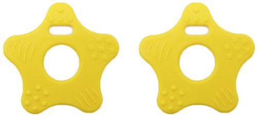 Durable Teether Star 645 Yellow