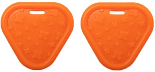 Durable Teether Triangel 693 Orange