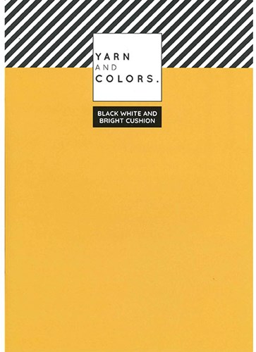 Yarn and Colors Black, White and Bright Comfy Cushion Booklet-2