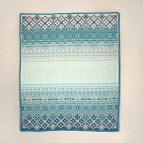 Manic Mirror Blanket Beach Crochetkit - With Digital Pattern