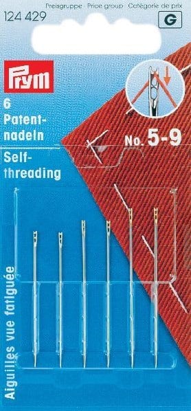 Prym Self-threading Needles No.5-9 - order online at !