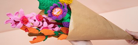Crochet flowers for spring!