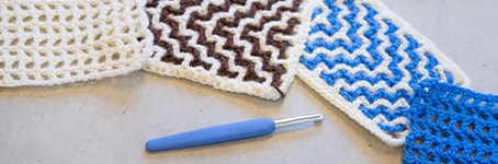 Interlocking crochet with Yarnplaza