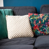 Home-Deco Bobble Cushion Crochet Kit 5 Bohemian