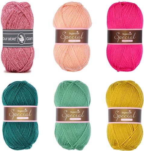 Special Square Blanket Crochet Kit 3-3